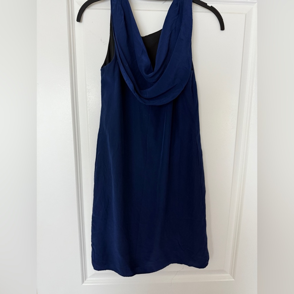 Navy blue dress